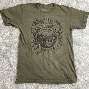 Six Fifty One Sublime Long Beach CA Army Green Retro T-Shirt Medium
